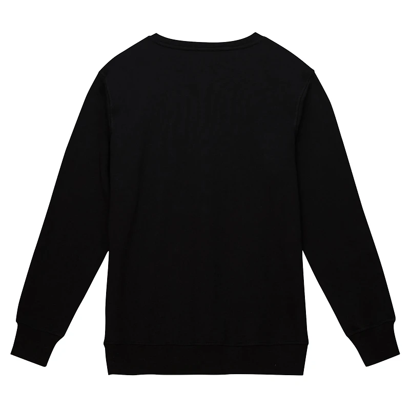 Sweat-shirt en molleton basique noir Mitchell & Ness pour homme des Pittsburgh Steelers