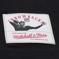 Men's Mitchell & Ness Black Pittsburgh Steelers Retro Colorblock Tank Top
