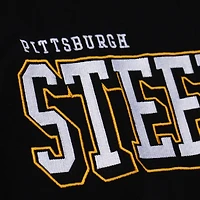 T-shirt à manches longues noir Mitchell & Ness pour homme