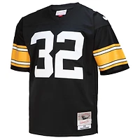 Maillot réplique Mitchell & Ness Franco Harris noir Pittsburgh Steelers Legacy pour hommes
