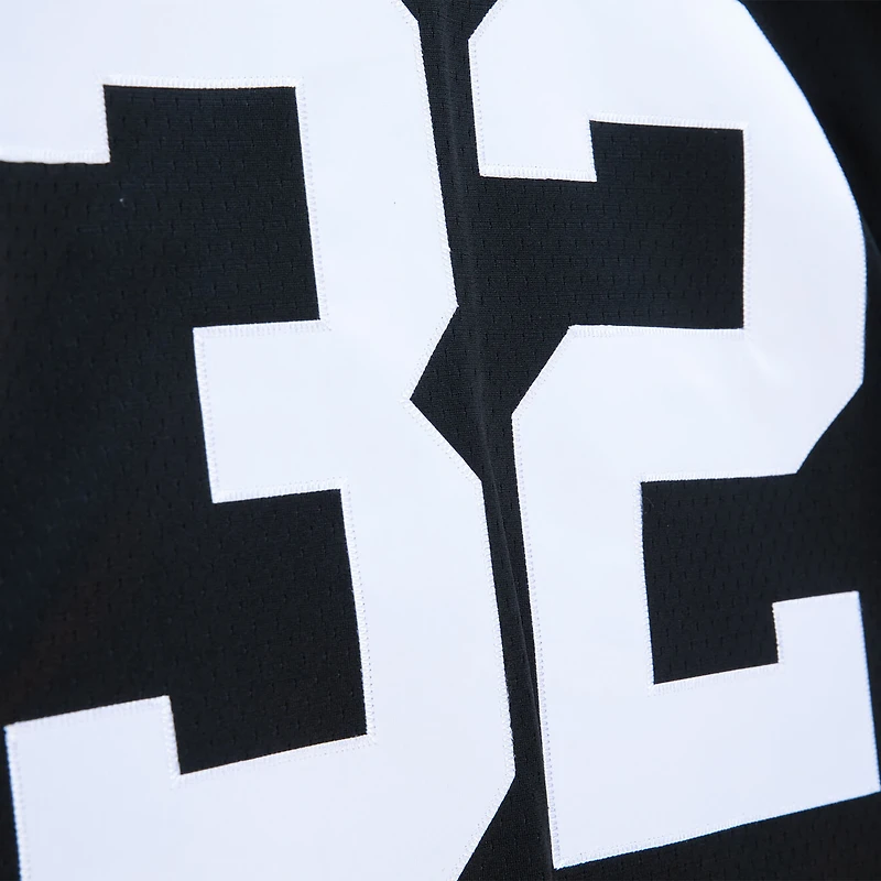 Maillot réplique Mitchell & Ness Franco Harris noir Pittsburgh Steelers Legacy pour hommes