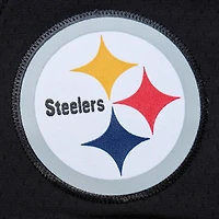 Maillot réplique Mitchell & Ness James Harrison noir Pittsburgh Steelers Legacy pour hommes