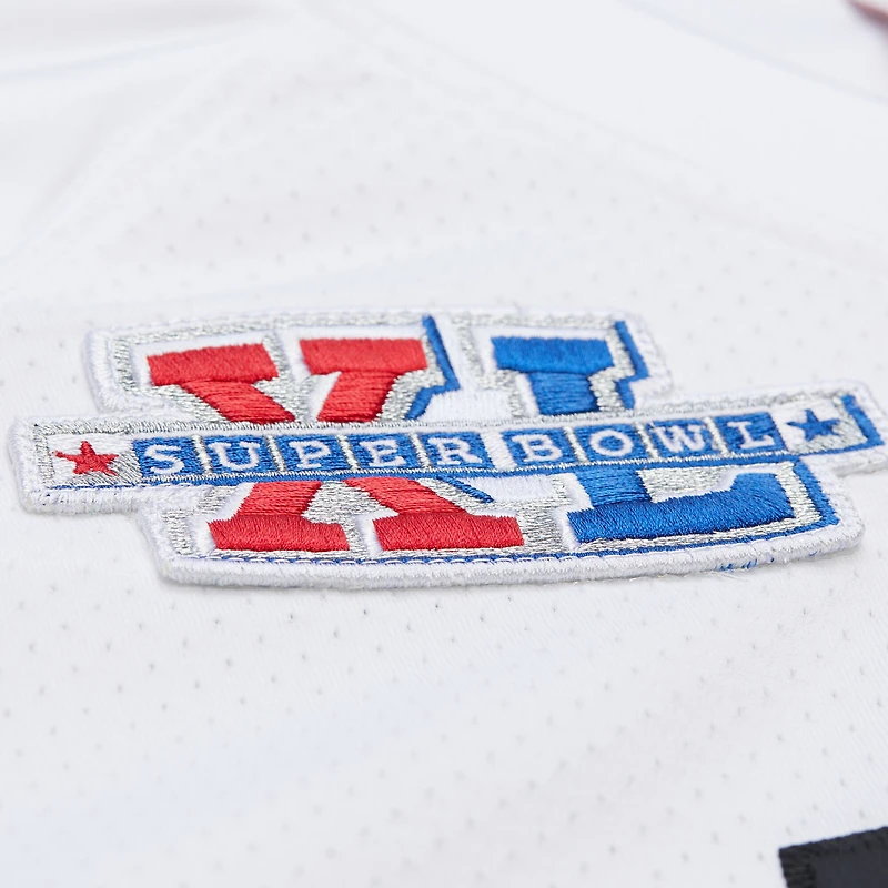 Men's Mitchell & Ness Joey Porter White Pittsburgh Steelers 2005 Authentic Throwback Retired Player Jersey