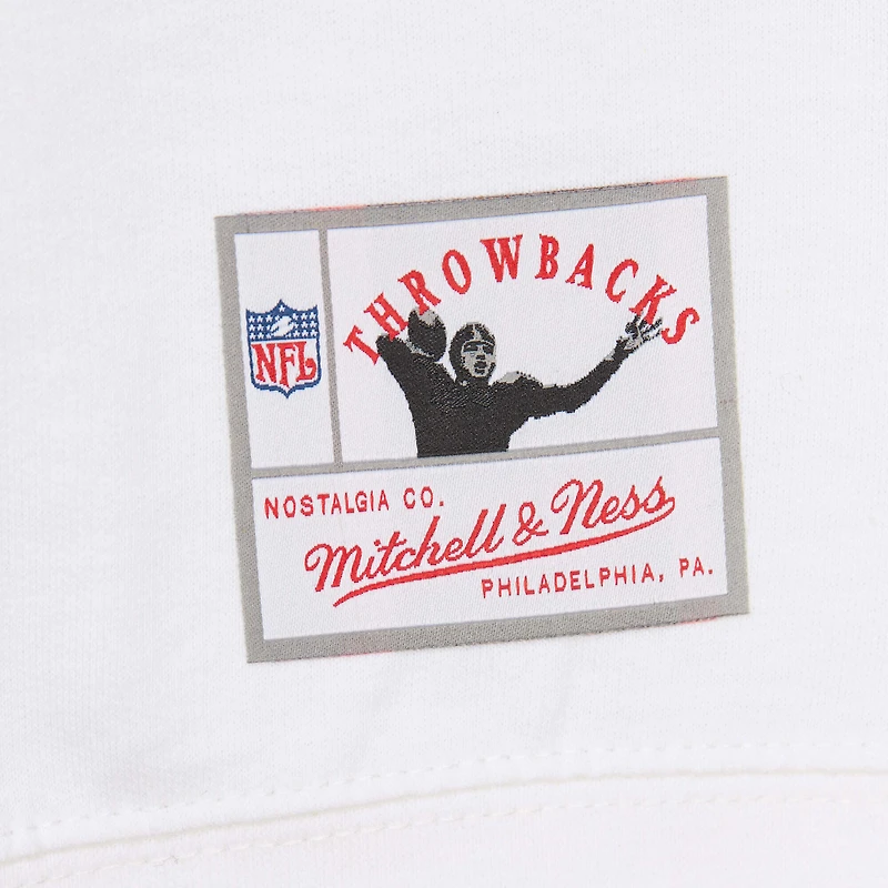 Sweat-shirt à capuche blanc The Crest des Pittsburgh Steelers pour homme Mitchell & Ness x Bud Light