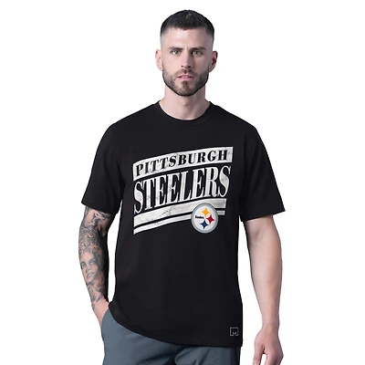 Men's MSX by Michael Strahan  Black Pittsburgh Steelers Victory T-Shirt