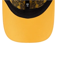 Casquette New Era Flex noire et or Pittsburgh Steelers 2026 NFL Draft 39THIRTY M-Crown pour homme