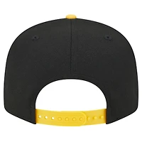 Casquette Snapback 9FIFTY de l'équipe des Pittsburgh Steelers New Era pour hommes, noir/or