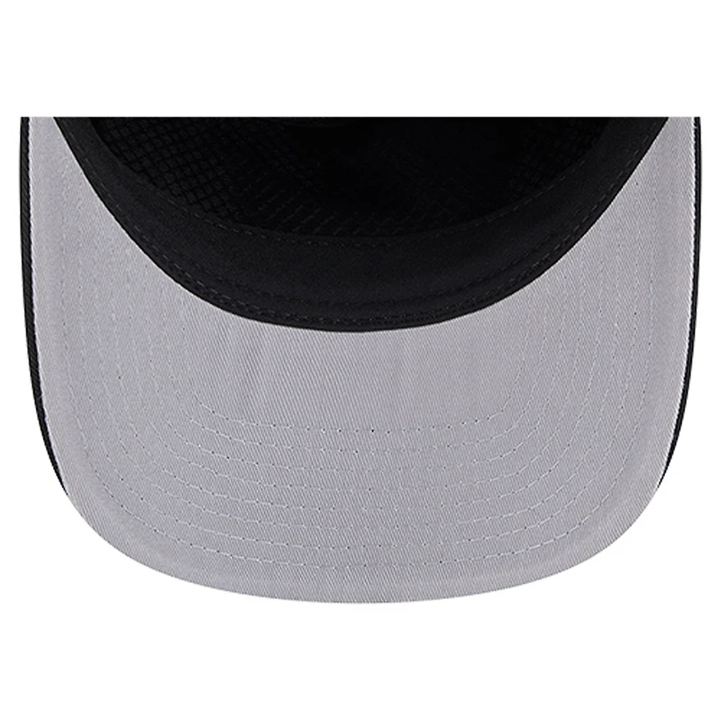 Men's New Era Black/White Pittsburgh Steelers 19TWENTY Adjustable Hat