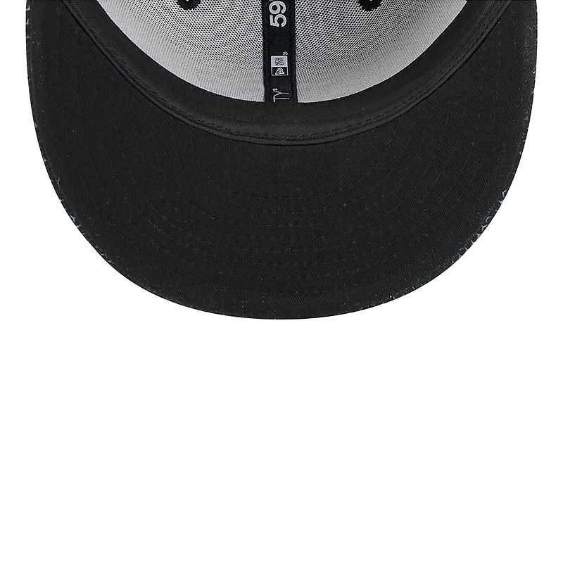 Casquette ajustée 59FIFTY Pittsburgh Steelers 2024 Sideline New Era noire pour hommes