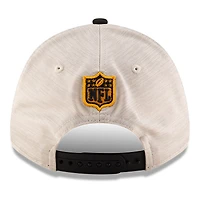 Men's New Era Black Pittsburgh Steelers 2024 Sideline 9FORTY Adjustable Hat