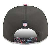 Casquette snapback 9FIFTY noire New Era des Pittsburgh Steelers 2025 NFL Crucial Catch pour homme