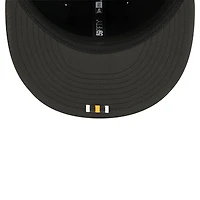 Men's New Era Black Pittsburgh Steelers 2025 Sideline 59FIFTY Fitted Hat