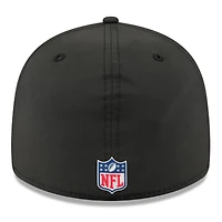 Casquette ajustée New Era noire Pittsburgh Steelers 2025 Sideline Retro Crown 59FIFTY pour homme