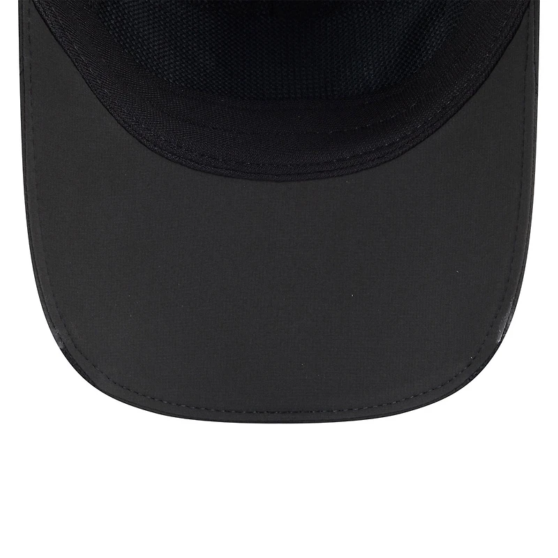 Casquette ajustable noire New Era pour homme des Pittsburgh Steelers 2025 Sideline Runner