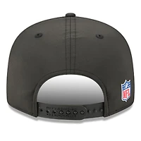 Casquette snapback 9FIFTY noire New Era Pittsburgh Steelers 2025 pour homme