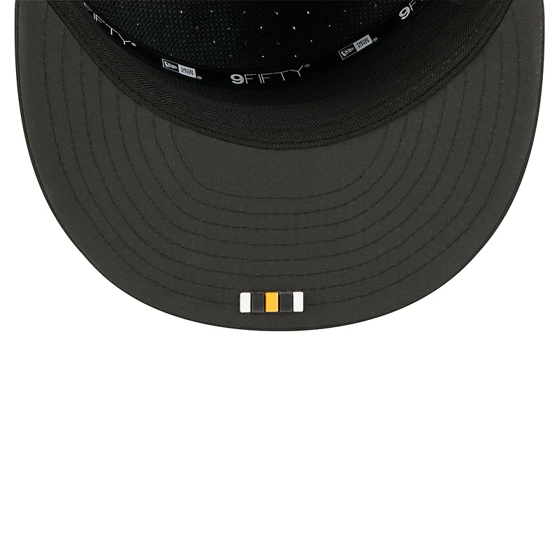 Casquette snapback 9FIFTY noire New Era Pittsburgh Steelers 2025 pour homme