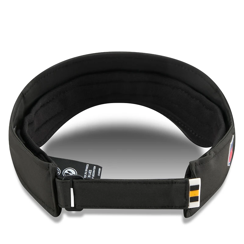 Men's New Era Black Pittsburgh Steelers 2025 Sideline  Visor