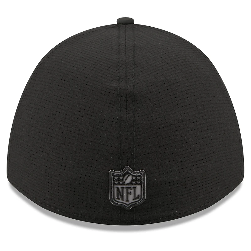Men's New Era Black Pittsburgh Steelers 2026 NFL Training Camp 39THIRTY Flex Hat