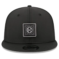 Men's New Era  Black Pittsburgh Steelers 2026 NFL Training Camp 9FIFTY Adjustable Hat