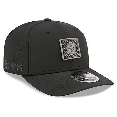 Men's New Era /Black Pittsburgh Steelers 2026 NFL Training Camp 9SEVENTY Adjustable Hat