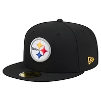 Men's New Era Gold Pittsburgh Steelers 59FIFTY Fitted Hat