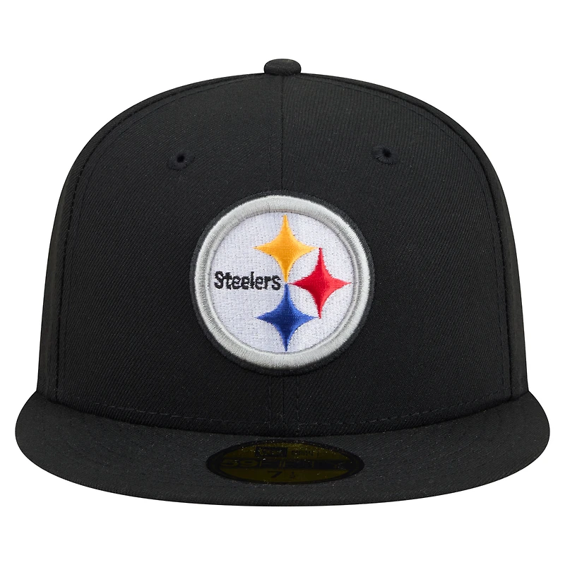 Men's New Era Gold Pittsburgh Steelers 59FIFTY Fitted Hat
