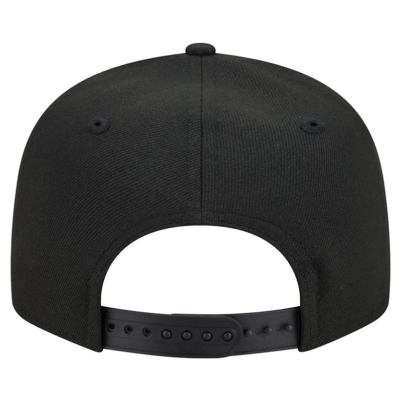 Casquette snapback New Era 9FIFTY noire Pittsburgh Steelers pour homme