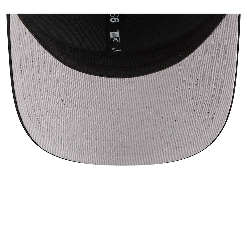 Men's New Era Black Pittsburgh Steelers Contest 9SEVENTY Adjustable Trucker Hat