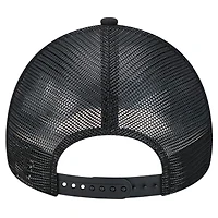 Casquette ajustable A-Frame Trucker Domain 9FORTY noire des Steelers de Pittsburgh de New Era pour homme