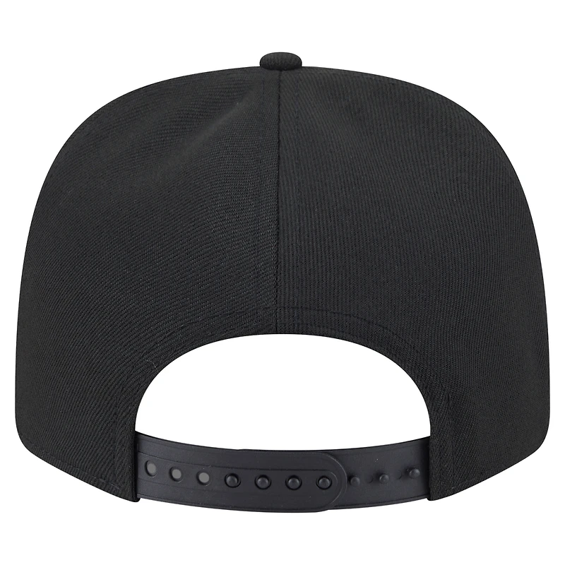 Men's New Era Black Pittsburgh Steelers Gameday Multi Rope 9SEVENTY Stretch-Snap Hat