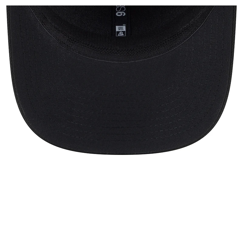 Men's New Era Black Pittsburgh Steelers Gameday Multi Rope 9SEVENTY Stretch-Snap Hat