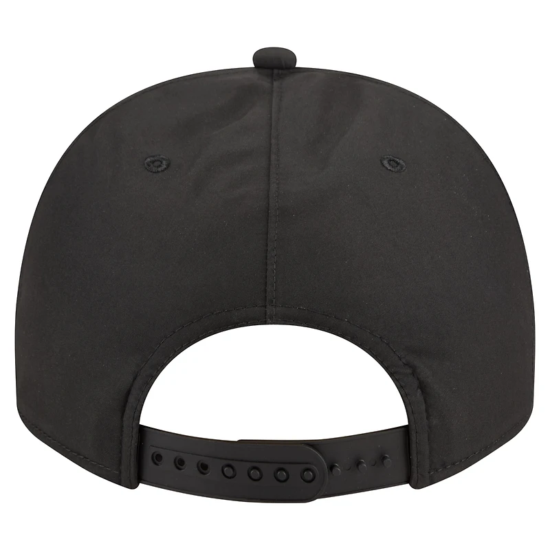 Men's New Era Black Pittsburgh Steelers Gore-Tex A-Frame 9FIFTY Adjustable Hat