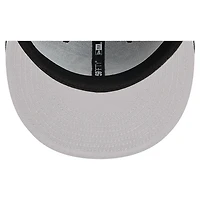 Men's New Era  Black Pittsburgh Steelers Group Chat 59FIFTY Fitted Hat