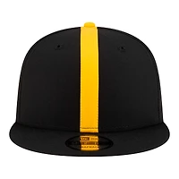 Casquette Snapback 9FIFTY noire pour homme des Pittsburgh Steelers de New Era