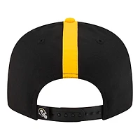 Casquette Snapback 9FIFTY noire pour homme des Pittsburgh Steelers de New Era
