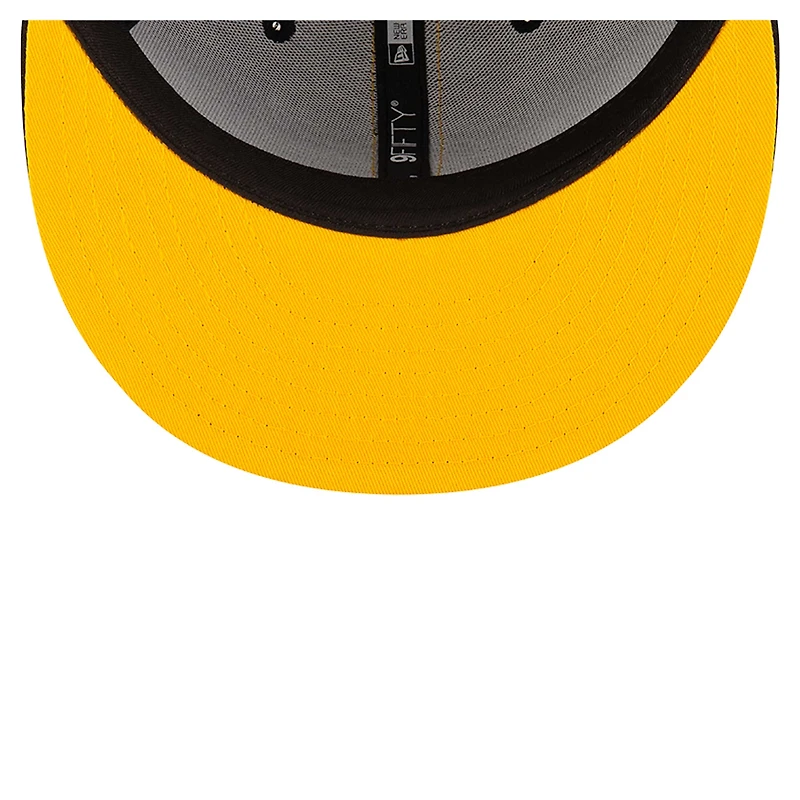 Casquette Snapback 9FIFTY noire pour homme des Pittsburgh Steelers de New Era