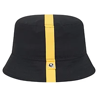 Men's New Era Black Pittsburgh Steelers Helmet Bucket Hat
