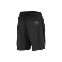 Short de match New Era noir Pittsburgh Steelers pour homme