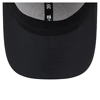Casquette New Era noire Night 39THIRTY Flex des Pittsburgh Steelers pour homme