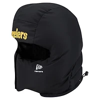 Men's New Era  Black Pittsburgh Steelers Puffer Balaclava
