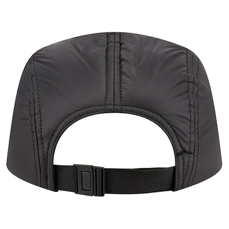 Men's New Era  Black Pittsburgh Steelers Quilted Camper Adjustable Hat