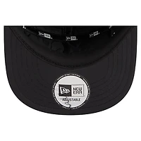 Men's New Era  Black Pittsburgh Steelers Quilted Camper Adjustable Hat