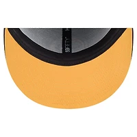 Men's New Era Black Pittsburgh Steelers Soutache 59FIFTY Fitted Hat