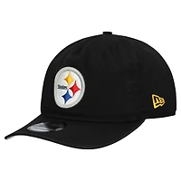 Casquette ajustable noire New Era Pittsburgh Steelers Team 19TWENTY pour homme