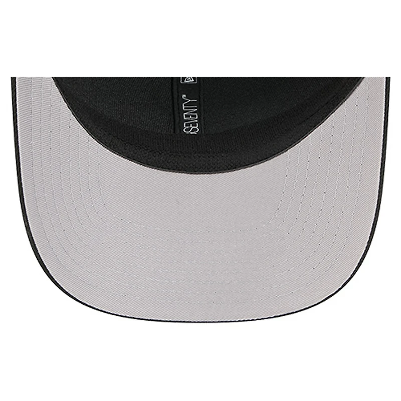 Casquette ajustable 9SEVENTY noire des Pittsburgh Steelers de New Era pour homme