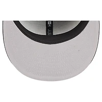 Casquette ajustée New Era noire Tri-Hit 59FIFTY des Pittsburgh Steelers pour homme