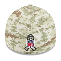 Men's New Era  Camo/Dark Green Pittsburgh Steelers 2025 Salute to Service 39THIRTY Flex Hat