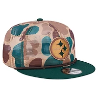 Men's New Era Camo Pittsburgh Steelers Duck Camo 9FIFTY Snapback Hat