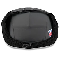 Casquette ajustable à oreilles de chien pour homme New Era anthracite Pittsburgh Steelers 2025 Sideline Runner