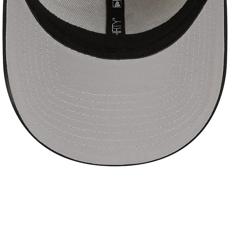 Men's New Era Cream/Black Pittsburgh Steelers 2023 Sideline Historic 39THIRTY Flex Hat